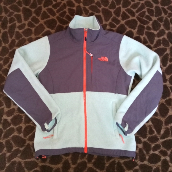 The North Face Jackets & Blazers - The North Face Denali Fleece Jacket - S - Frosty Blue / Stone / Peach